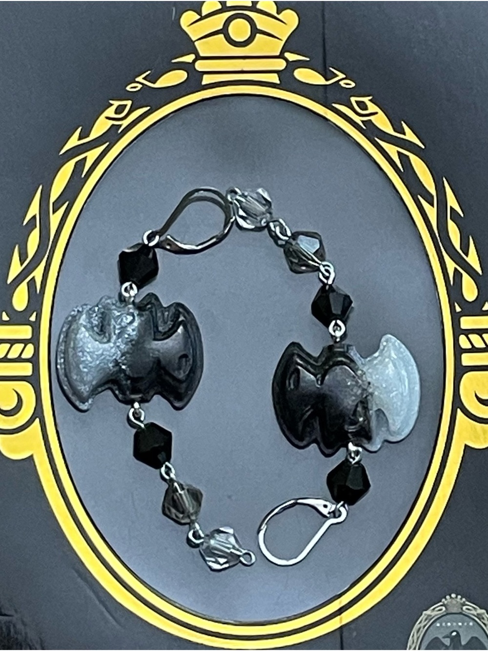 Twisted Wonderland Lilia Vanrouge Inspired Groovy Candy Earrings Nightmare